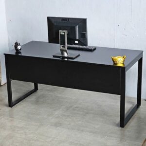 Bàn làm việc 160x70cm gỗ cao su hệ Rectang HBRT105 6 ban lam viec 160x70cm go cao su 2